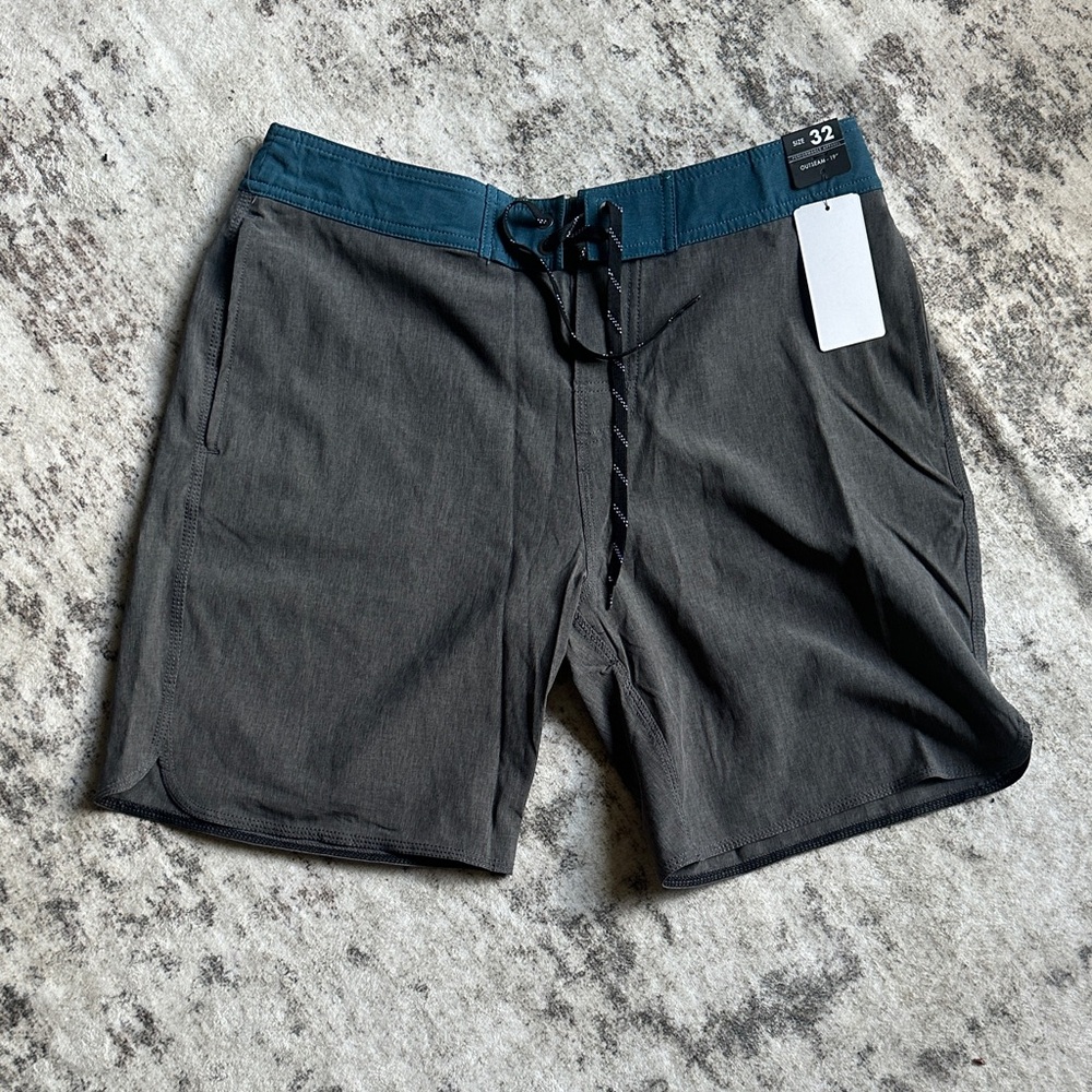 Men's Charcoal Swim Shorts